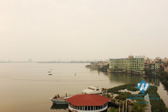 Luxury serviced apartment for lease in Westlake area, Hanoi.